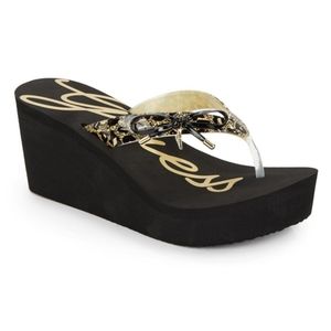 Guess Platform Flip Flop